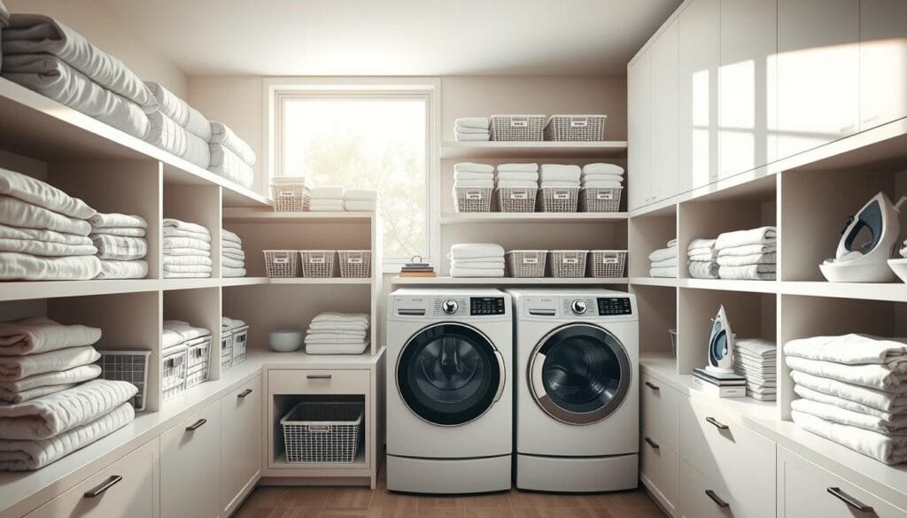 efficient laundry organization