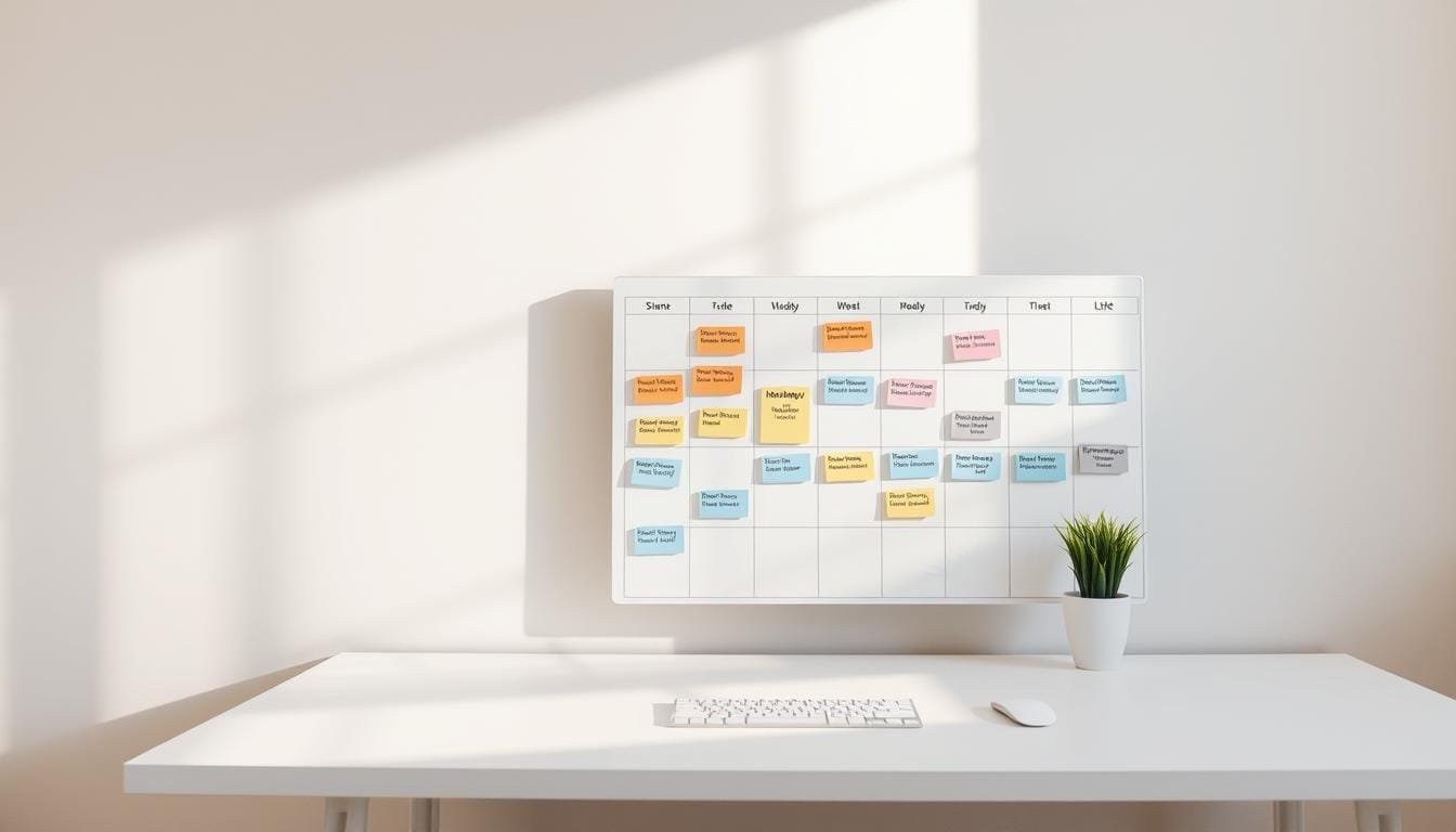 minimalist approach to family scheduling