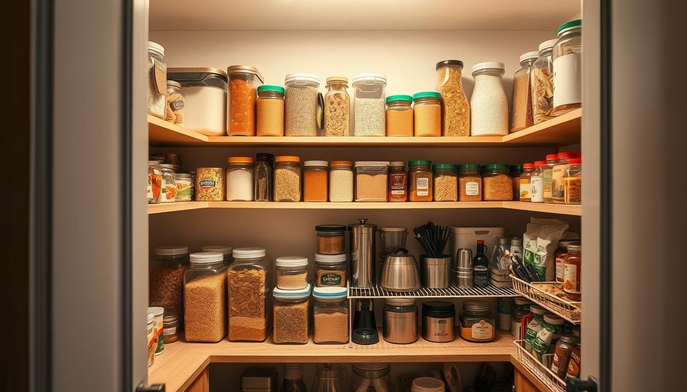 pantry organization for busy families